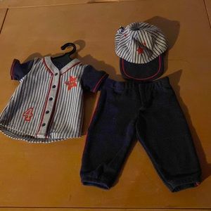 Retired America girl baseball ⚾️ outfit